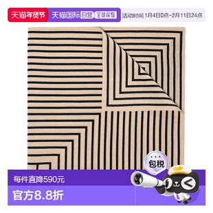 1h可退 香港直邮toteme 女士 标志交织图案真丝丝巾围巾 21185280