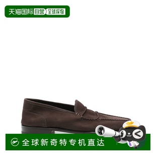 香港直邮John 男士 1h可退 Lobb brown棕色 棕色平底鞋 3BC91TL1Y
