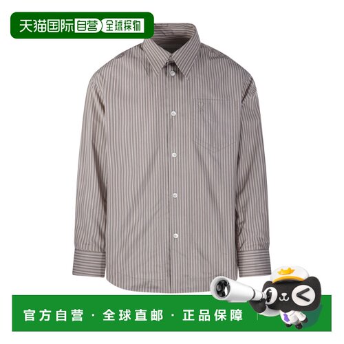 欧洲直邮AMI 男士衬衫 USH808CO0219A040 SS2026 【付后1h可退】