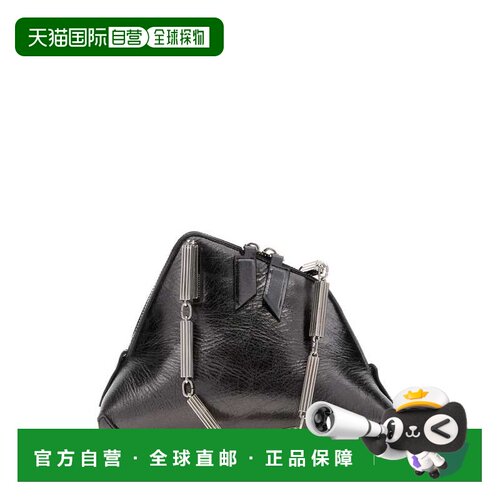 香港直邮The Attico 女士 Slate La Scala 皮革手袋 261WAH00065L