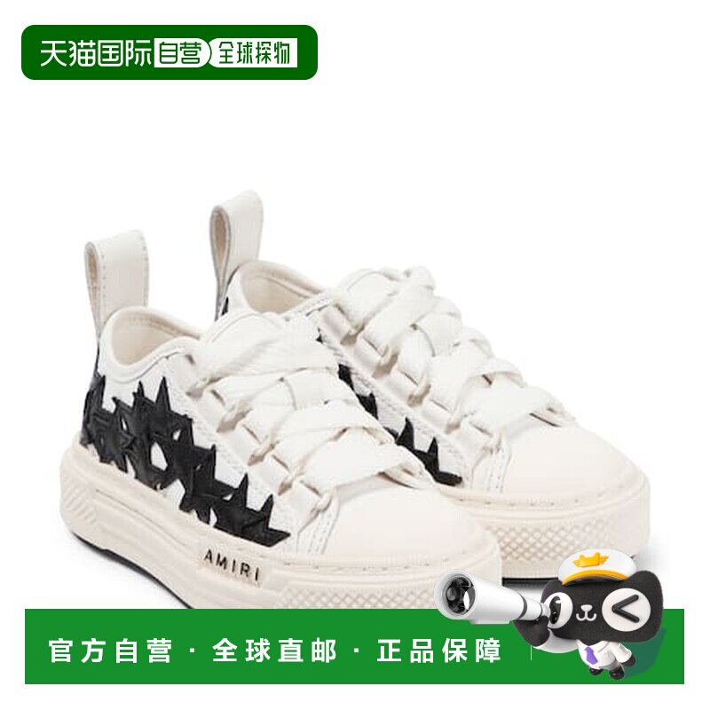 1h可退 香港直邮AMIRI 女童 刺绣运动鞋童鞋 white白色 舒适时尚