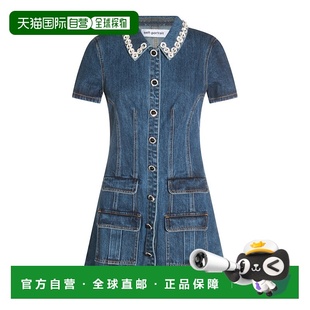 蓝色棉质连衣裙 1h可退 女士 Portrait AW25808SBLB 香港直邮Self