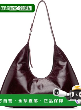 1h可退 香港直邮BY FAR 女士 紫色 Amber 单肩包 MWBSB001CL022RD