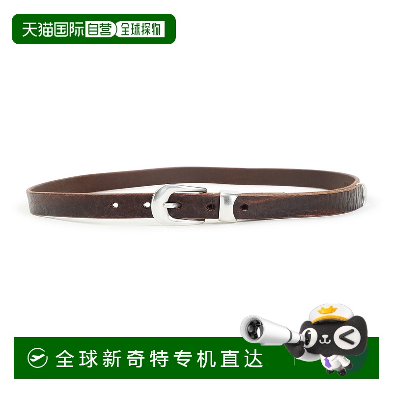 1h可退 香港直邮Our Legacy 男士 2 Cm 皮带 A2208BBRBROWN