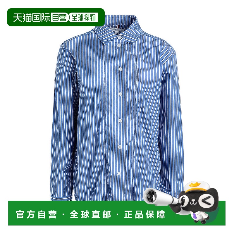 香港直邮Tommy Hilfiger 汤米 希尔费格 女士 条纹衬衫