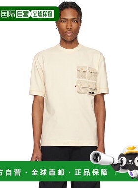 1h可退 香港直邮Moncler Grenoble 盟可睐 男士 灰白色 Pockets C