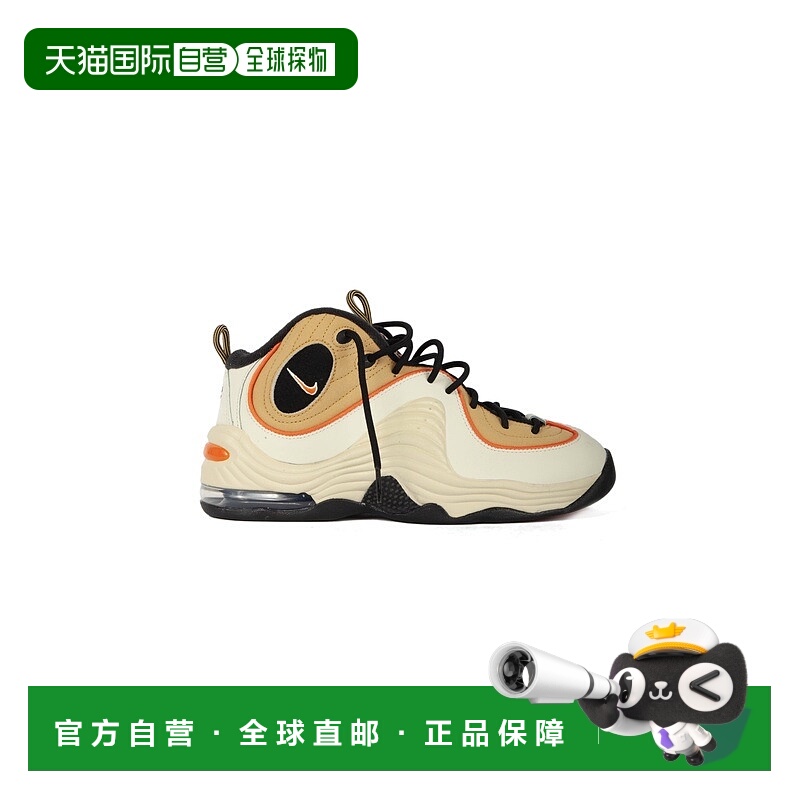 自营欧洲直邮Nike耐克 Air Penny系列小麦色麂皮复古篮球运动鞋男