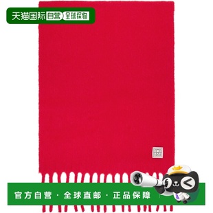 香港直邮toteme 女士 红色 Fuzzy 围巾 261WSC0148FB0629