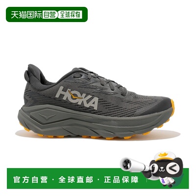 自营欧洲直邮HOKA Challenger 8 GTX男士灰色跑鞋
