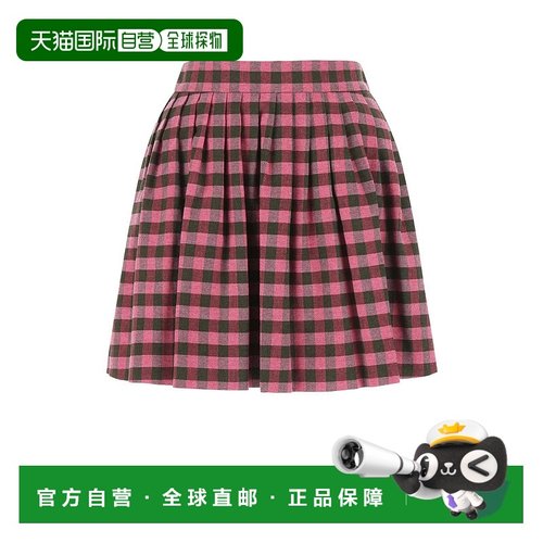 KENZO 女士半身裙 FC62JU1869RF31百褶裙
