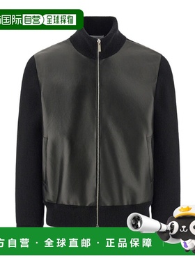 香港直邮Salvatore Ferragamo 拉链休闲夹克 122408