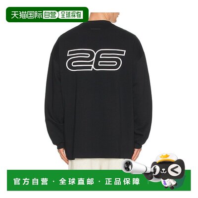 1h可退香港直邮essentials fear of god男士 90'S长袖T恤 125H