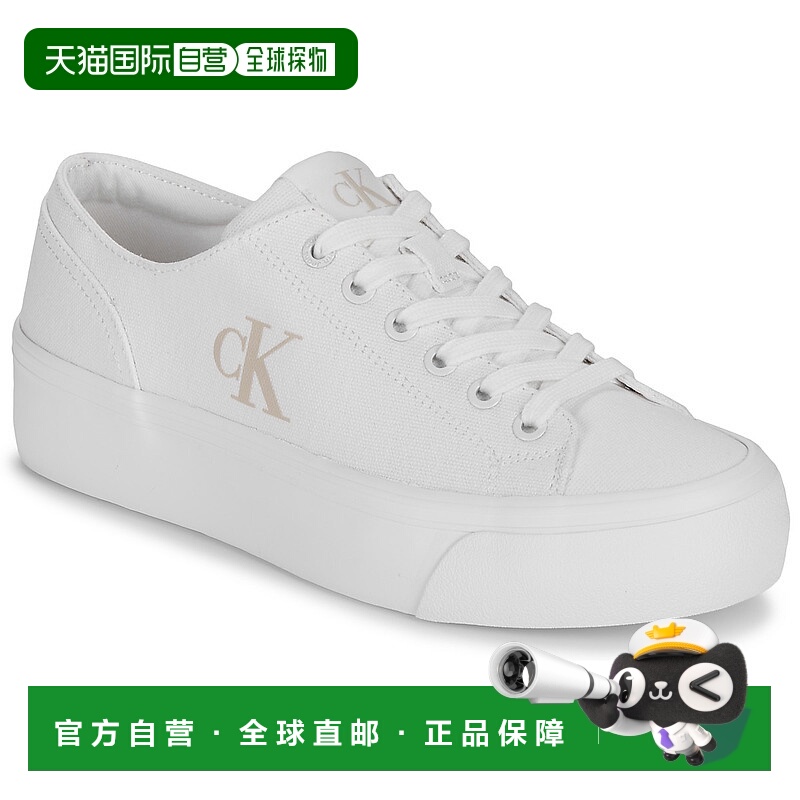 欧洲直邮Calvin Klein Jeans  女鞋 春夏2025 低帮板鞋 VULC FLAT