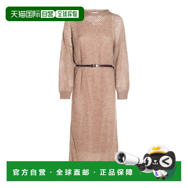 香港直邮Brunello Cucinelli 长袖连衣裙 MPS732A90P