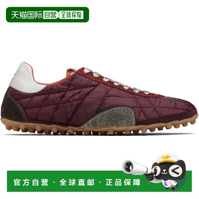 香港直邮Maison Margiela 马丁 马吉拉 女士 酒红色 Sprinters 运