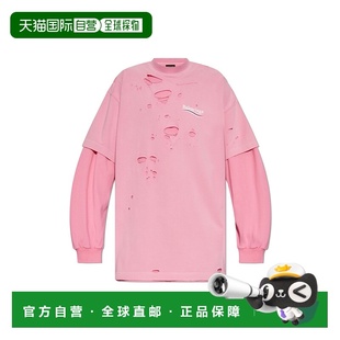 欧洲直邮balenciaga 男士 上装T恤巴黎世家长袖