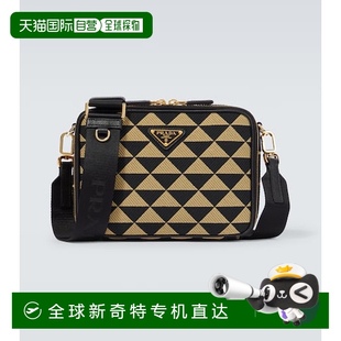 Symbole 1h可退 男士 香港直邮Prada 提花斜挎包 普拉达