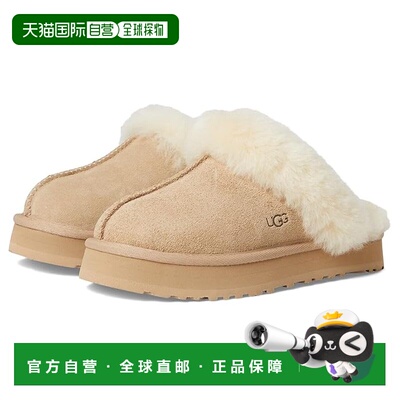 1h可退 香港直邮Ugg 女童 Disquette 拖鞋(小童/大童)童鞋童装
