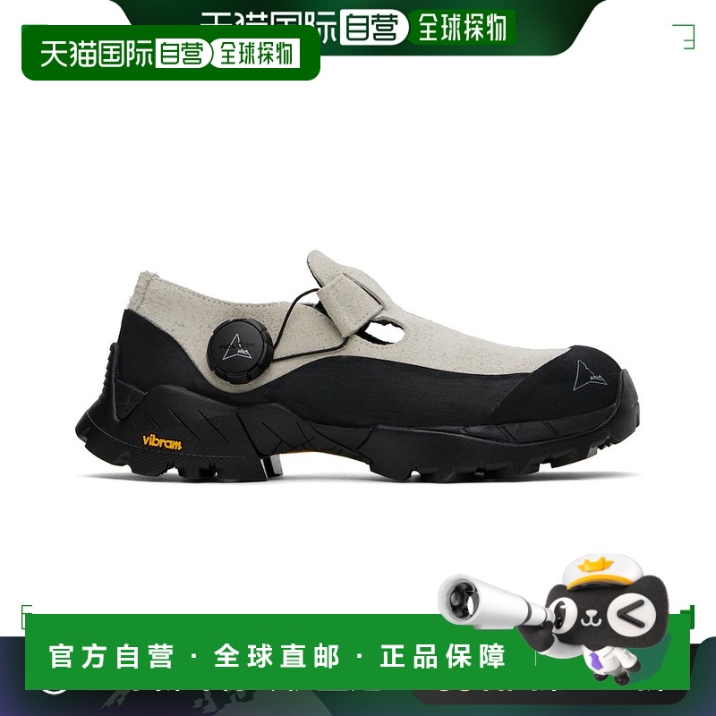 香港直邮Roa 男士 灰白色 Pala 乐福鞋 NBUW143L 舒适时尚牛皮