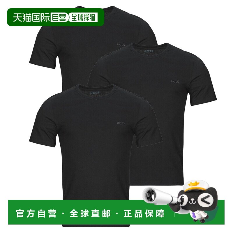 欧洲直邮BOSS雨果博斯男装短袖T恤衫TShirt RN 3P Classic图片