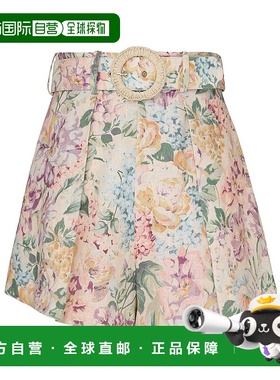 香港直邮Zimmermann HALLIDAY TUCK 短裤 9936ASS241