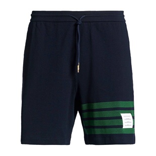 汤姆 舒适 1h可退 Browne 短裤 blue蓝色 男士 香港直邮Thom 布朗