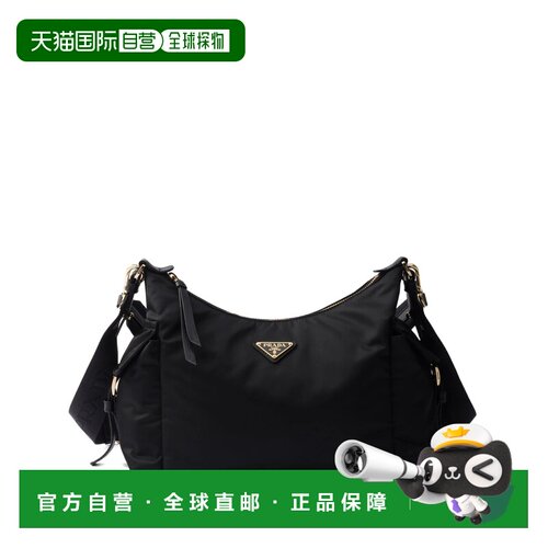 香港直邮PRADA 女士斜挎包 1BC264RDLNF0002 AW2026 黑色 BORSA E