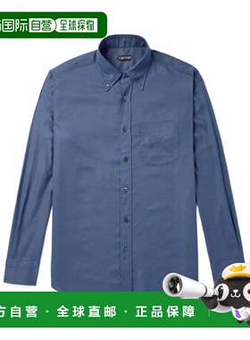 香港直邮Tom Ford 长袖翻领衬衫 HRO003FMT046F24汤姆福特