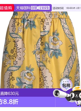 1h可退 香港直邮Weekend Max Mara 女士 短裤 yellow黄色 舒适时