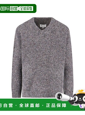 1h可退 香港直邮Maison Margiela 马丁 马吉拉 男士 灰色毛衣 S50