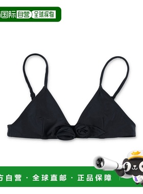 1h可退 香港直邮Coperni 女士 花朵比基尼上装 COPSW01F5021ABLK