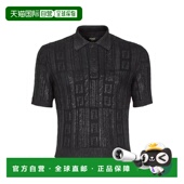 香港直邮Fendi 芬迪 男士 1h可退 徽标细节Polo衫 FZC162ASGO