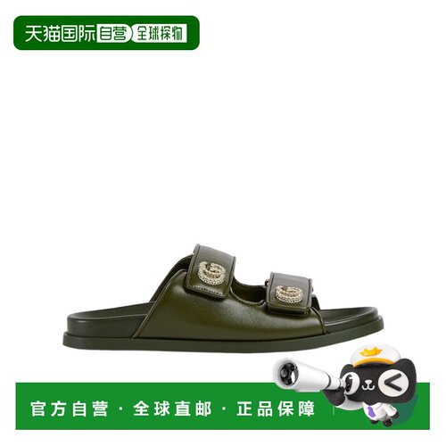 香港直邮Gucci 饰水晶拖鞋 816633AAEKU古驰凉鞋