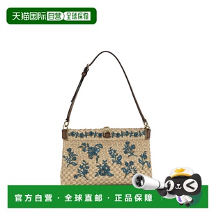 1h可退 香港直邮Etro 艾特罗 女士 花卉刺绣单肩包 WP1H0008AR446