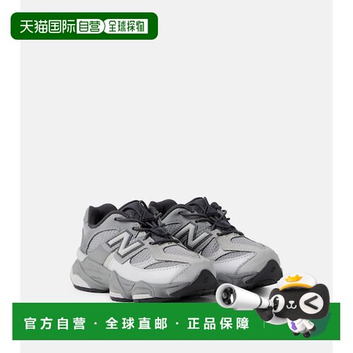 香港直邮New Balance  女童 9060 皮革边运动鞋童鞋童装