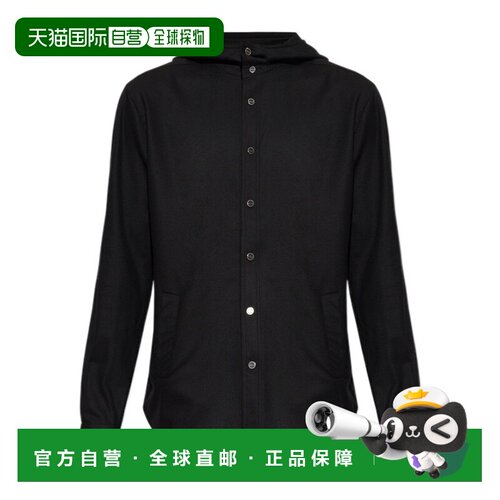 1h可退 香港直邮KITON 男士衬衫 UPN01K0141I08008BLACK AW2026