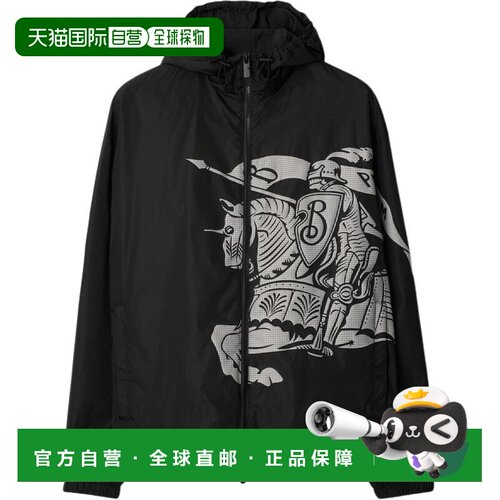 欧洲直邮BURBERRY 男士夹克 80960391 CO 黑色 Bu【付后1h可退】