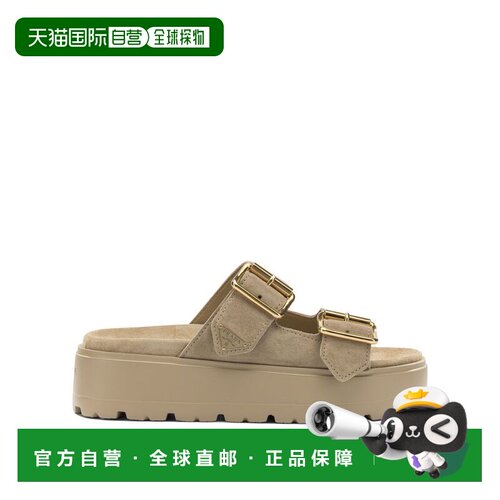 1h可退 香港直邮Prada 普拉达 女士 凉鞋 1XZ788054F037 beige米