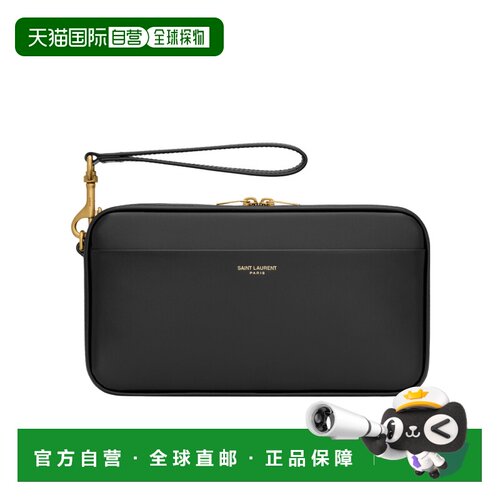 香港直邮SAINT LAURENT 男士手拿包 8632432R20W1000 SS2026