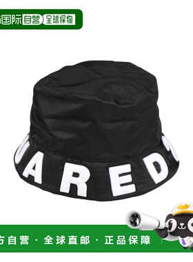 1h可退 香港直邮Dsquared2 二次方 男士 帽子 black黑色 舒适时尚