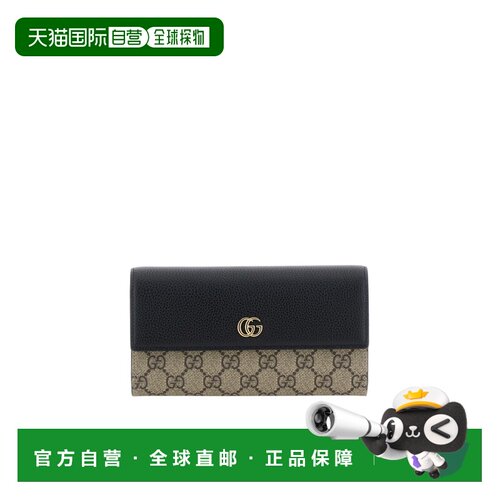 香港直邮Gucci GG翻盖钱包 456116AAE5E