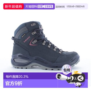 自营欧洲直邮LOWA RENEGADE EVO GTX MID女士钢蓝色防水科技面料