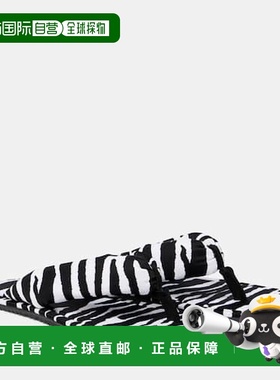 1h可退 香港直邮The Attico 女士 Indie 斑马纹人字拖 colorful花