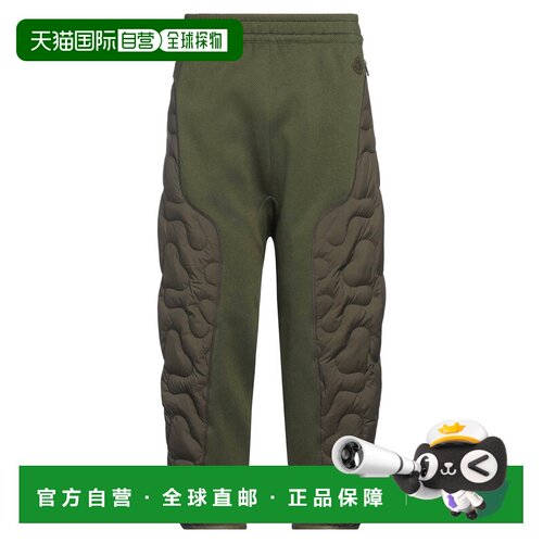 香港直邮Moncler 盟可睐 男士 休闲长裤 green绿色 舒适时尚