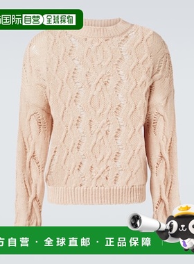 香港直邮Our Legacy 男士 Sonar 麻花扭纹圆领羊毛毛衣 004103