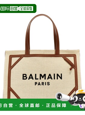 香港直邮BALMAIN 女士手提包 CN1FF810TDCSGEM AW2025 米白色