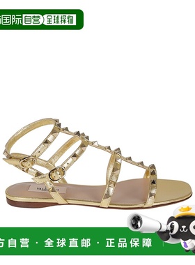 1h可退 香港直邮Valentino ROCKSTUD 平底凉鞋 WS0A05QKH