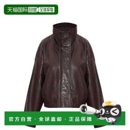 1h可退 香港直邮ALL SAINTS 女士皮衣 RYDERW041LBOXBLOODRED AW2