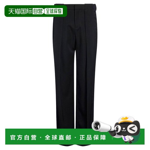 1h可退 香港直邮Balmain 巴尔曼 男士 休闲长裤 black黑色 舒适时
