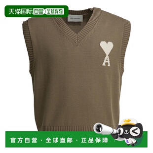 男士 AMI 香港直邮Ami 领针 Coeur Paris 1h可退 Ami